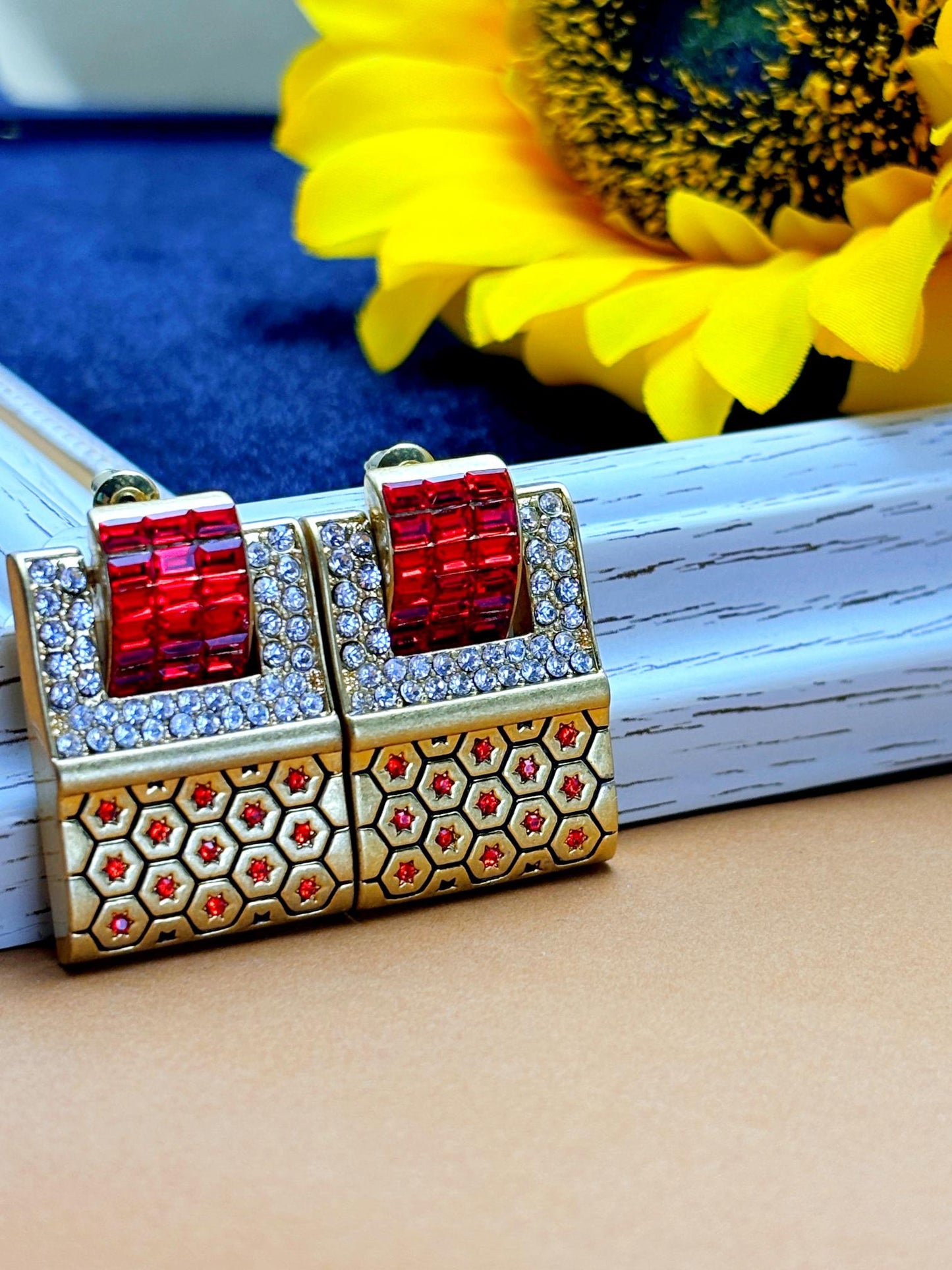 Vintage designed earrings
