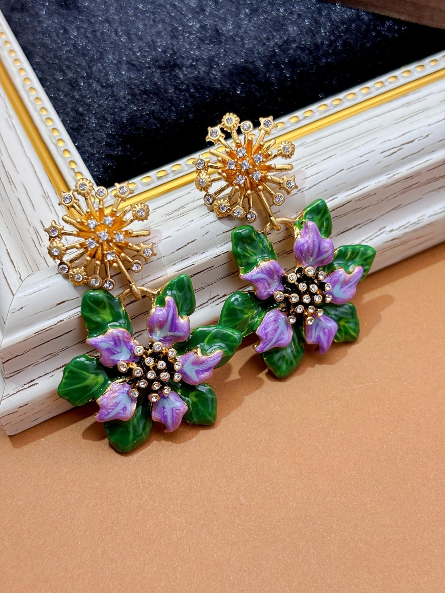 Vintage Garden  Earrings