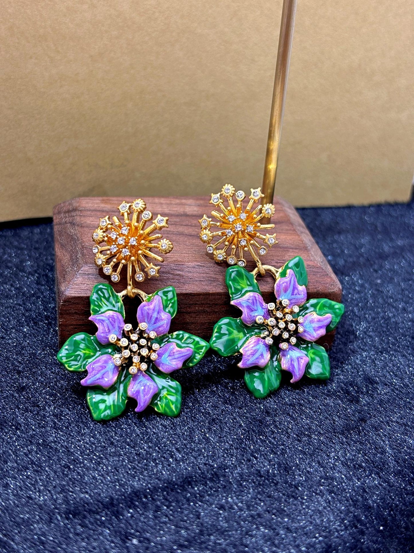 Vintage Garden  Earrings