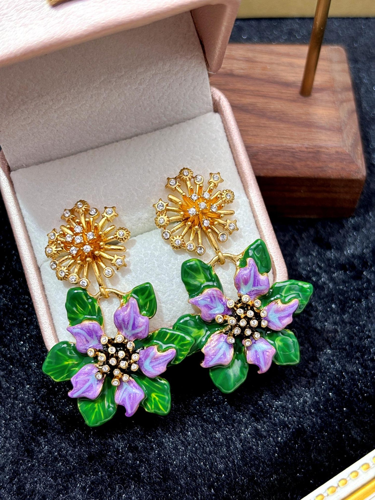 Vintage Garden  Earrings