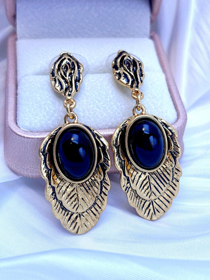 Vintage Black Eyes Earrings